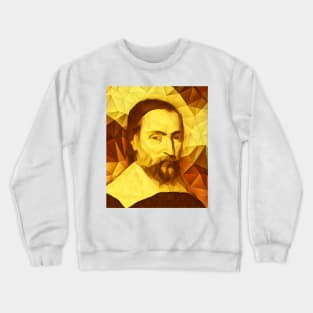 Nicolas Claude Fabri de Peiresc Golden Portrait | Nicolas Claude Fabri de Peiresc Artwork 9 Crewneck Sweatshirt